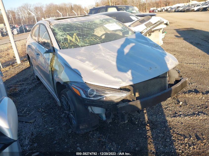2018 HYUNDAI ELANTRA SPORT - KMHD04LB2JU679331