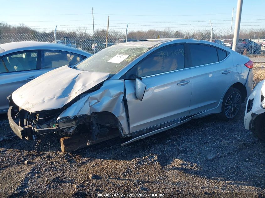 2018 HYUNDAI ELANTRA SPORT - KMHD04LB2JU679331