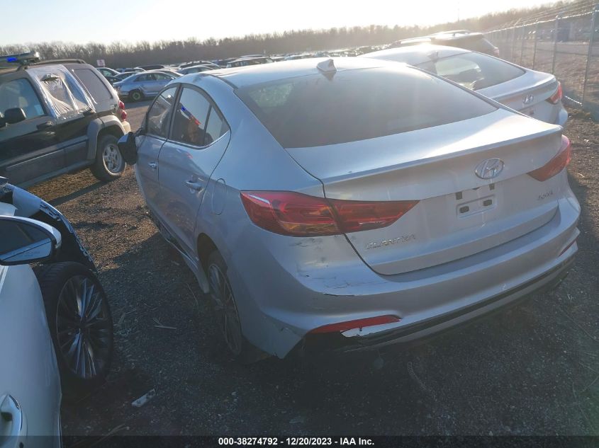 2018 HYUNDAI ELANTRA SPORT - KMHD04LB2JU679331