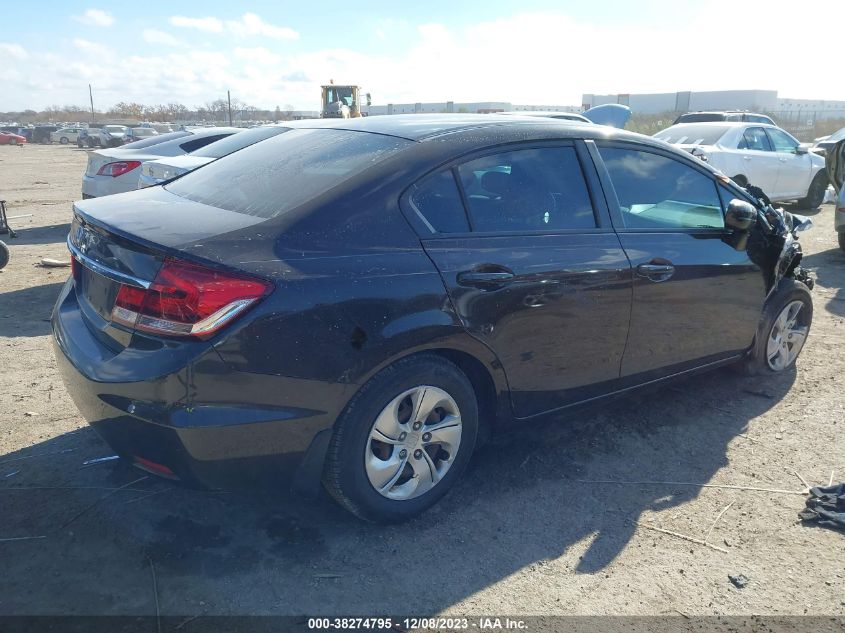 2014 HONDA CIVIC LX - 2HGFB2F5XEH506605
