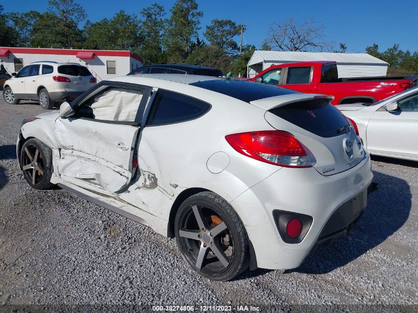 2015 HYUNDAI VELOSTER TURBO - KMHTC6AE8FU229377