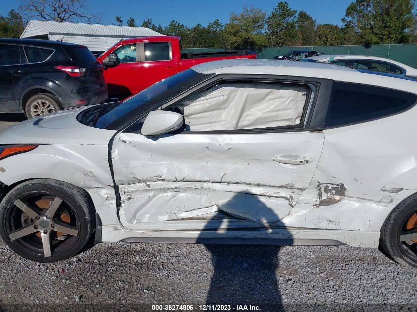 2015 HYUNDAI VELOSTER TURBO - KMHTC6AE8FU229377