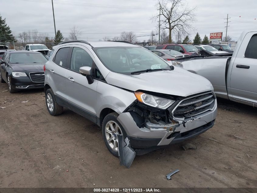 2018 FORD ECOSPORT SE - MAJ6P1UL0JC189223