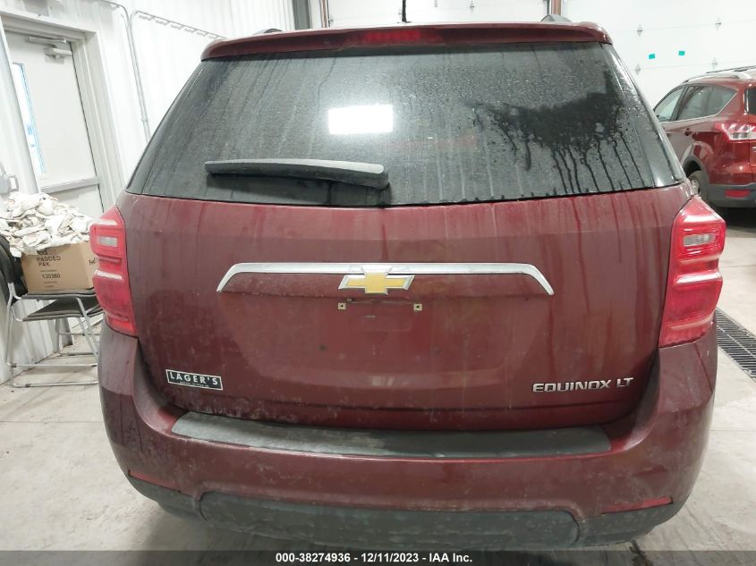 2016 CHEVROLET EQUINOX LT - 2GNALCEK7G6269385