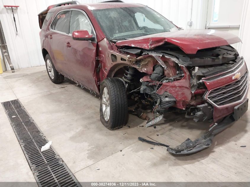 2016 CHEVROLET EQUINOX LT - 2GNALCEK7G6269385