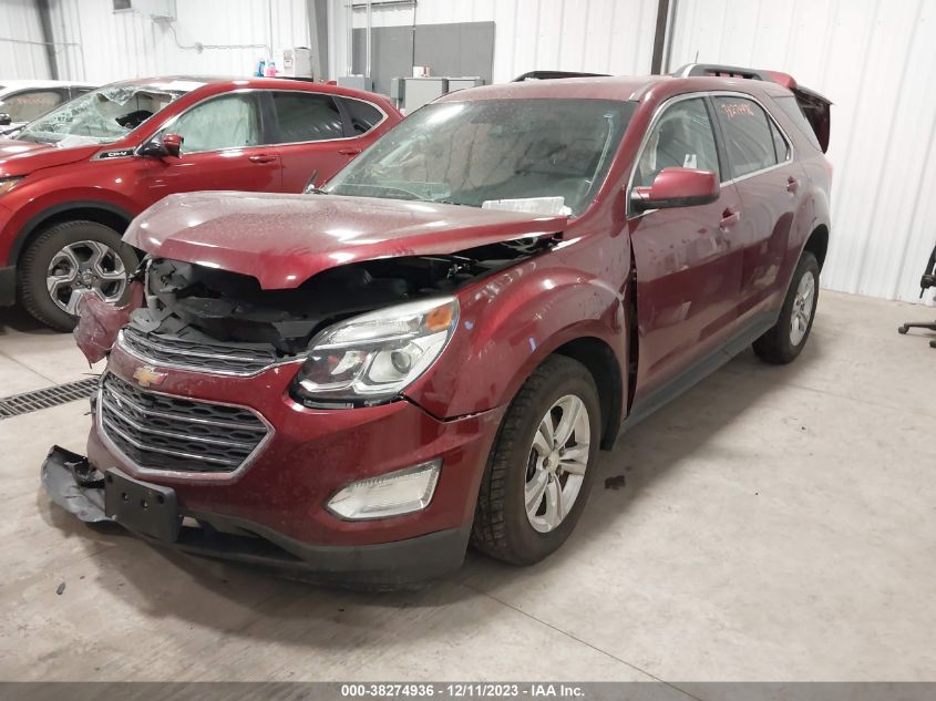 2016 CHEVROLET EQUINOX LT - 2GNALCEK7G6269385