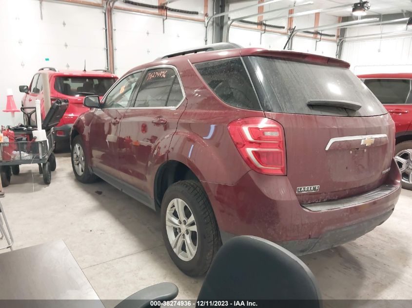 2016 CHEVROLET EQUINOX LT - 2GNALCEK7G6269385