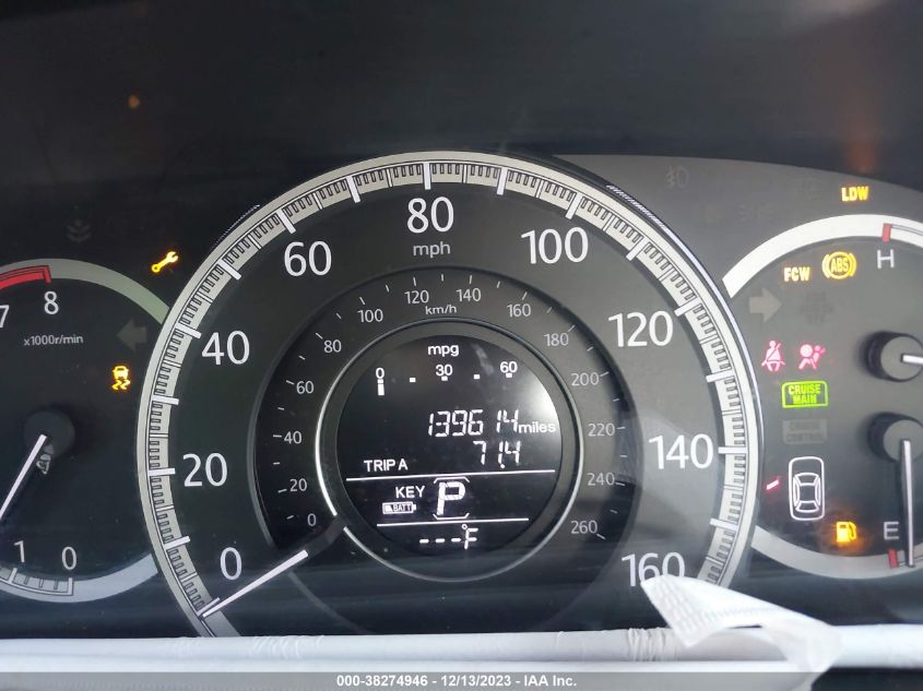 2013 HONDA ACCORD SDN EX-L 1HGCR2F89DA107223