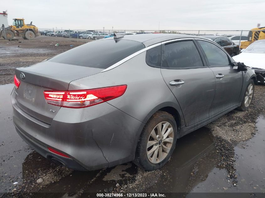 2016 KIA OPTIMA EX - 5XXGU4L34GG051784