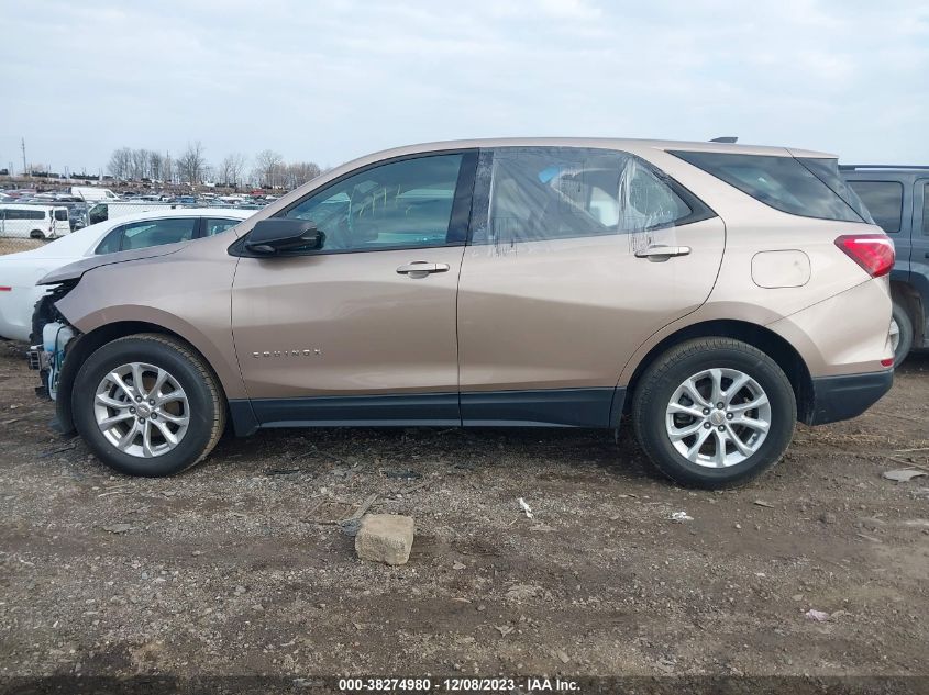 2019 CHEVROLET EQUINOX LS - 2GNAXHEV7K6236116