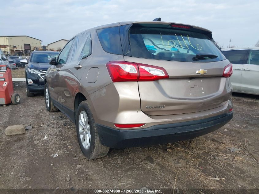 2019 CHEVROLET EQUINOX LS - 2GNAXHEV7K6236116