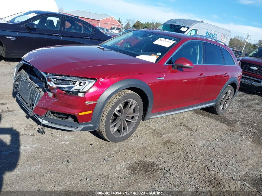 2017 AUDI A4 ALLROAD 2.0T PREMIUM WA18NAF42HA162989