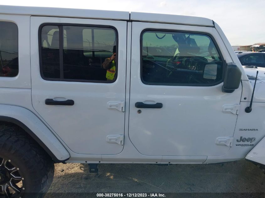 2018 JEEP WRANGLER UNLIMITED SAHARA - 1C4HJXEG0JW277048