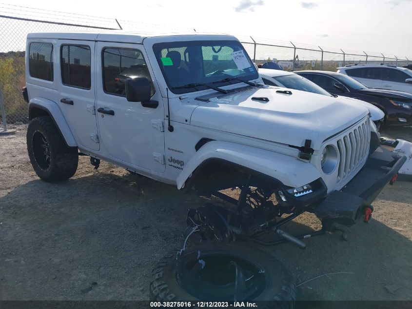 2018 JEEP WRANGLER UNLIMITED SAHARA - 1C4HJXEG0JW277048