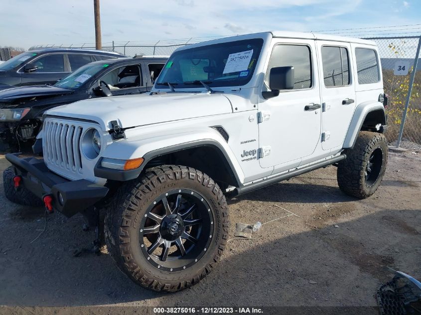 2018 JEEP WRANGLER UNLIMITED SAHARA - 1C4HJXEG0JW277048