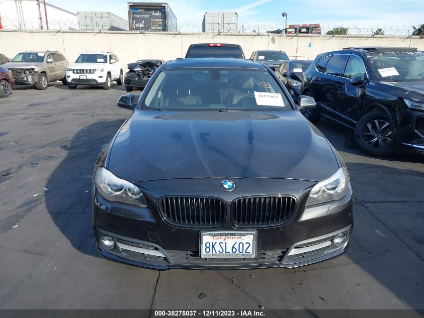 2016 BMW 5 SERIES 528I WBA5A5C54GD528132