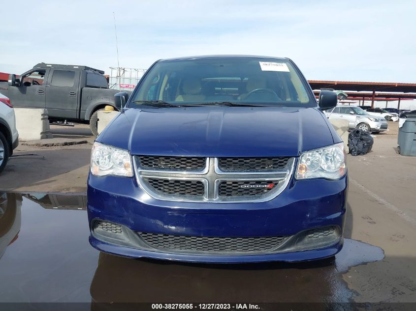 2014 DODGE GRAND CARAVAN AVP/SE - 2C4RDGBGXER354524