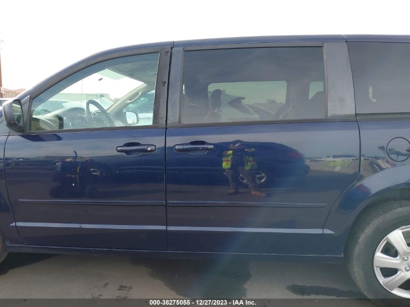 2014 DODGE GRAND CARAVAN AVP/SE - 2C4RDGBGXER354524