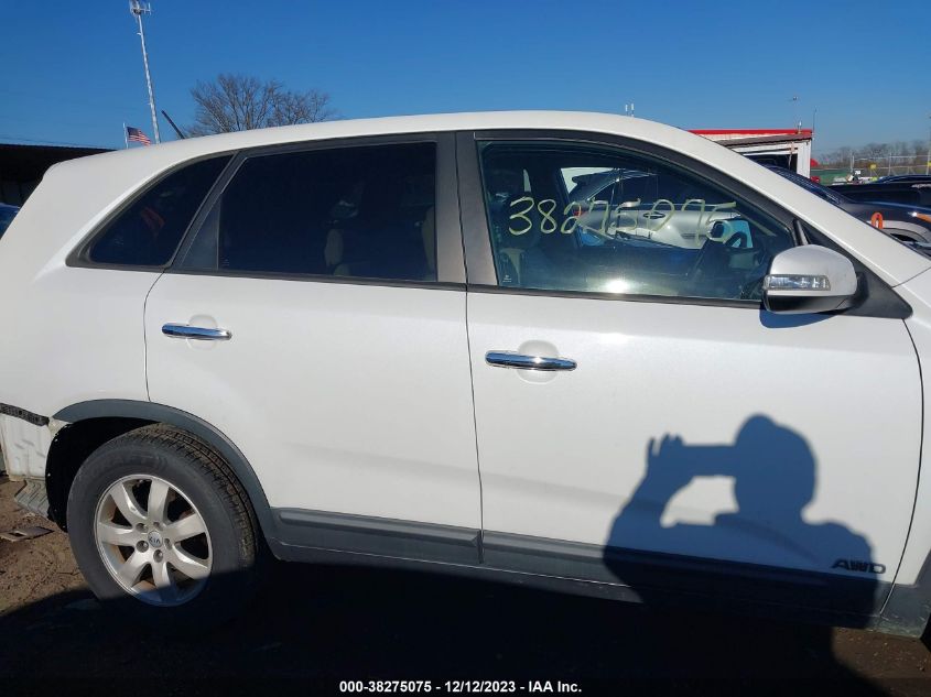 2013 KIA SORENTO LX - 5XYKTDA69DG421449