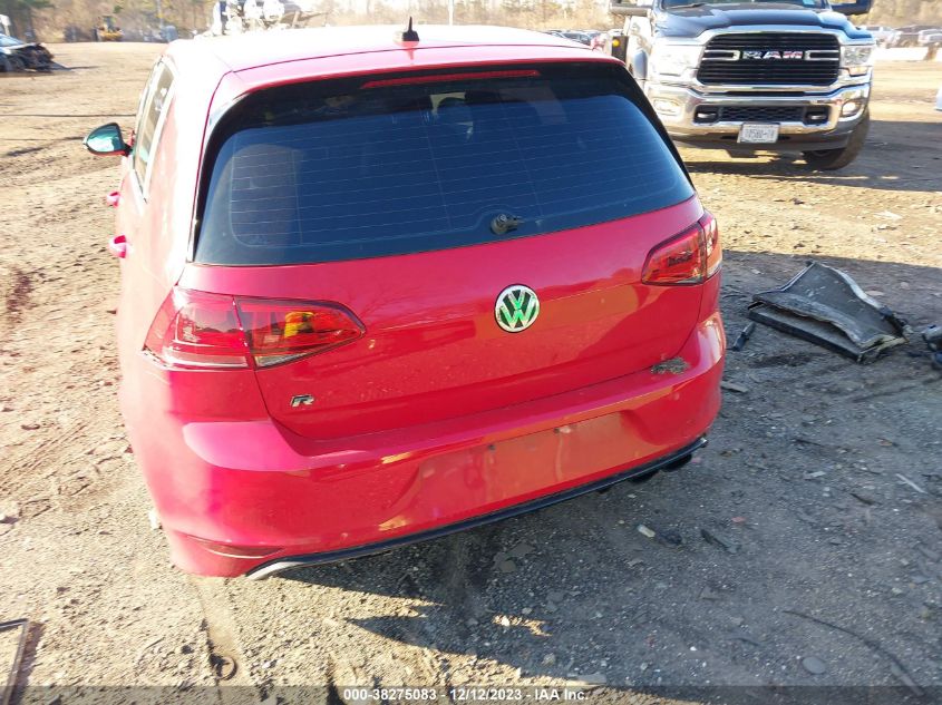2016 VOLKSWAGEN GOLF R - WVWUF7AU0GW062905