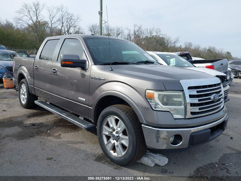 2013 FORD F-150 LARIAT - 1FTFW1CT2DKE10832