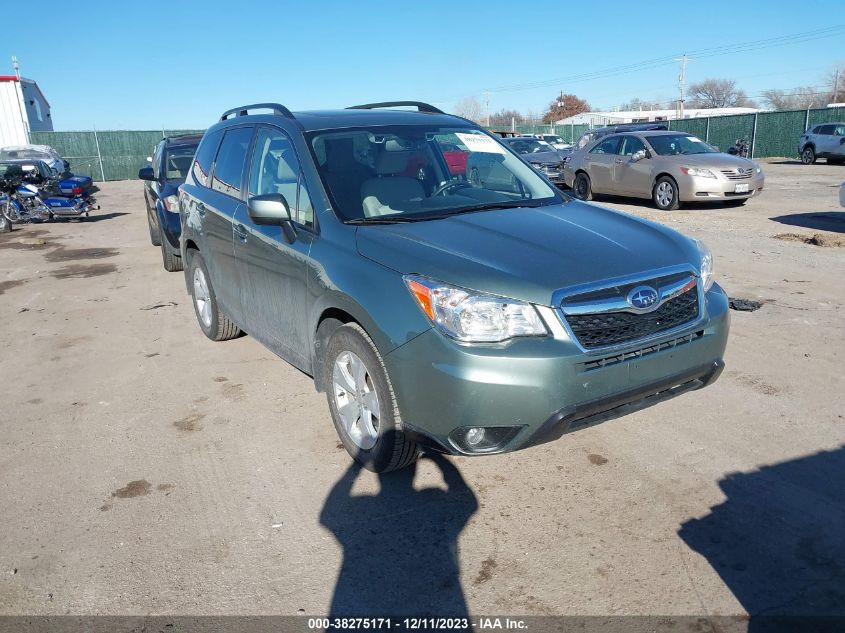2016 SUBARU FORESTER 2.5I PREMIUM - JF2SJAFCXGH554141