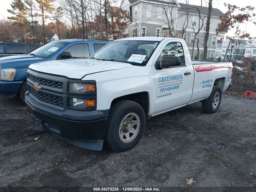 2015 CHEVROLET SILVERADO 1500 WORK TRUCK - 1GCNCPEH1FZ337852