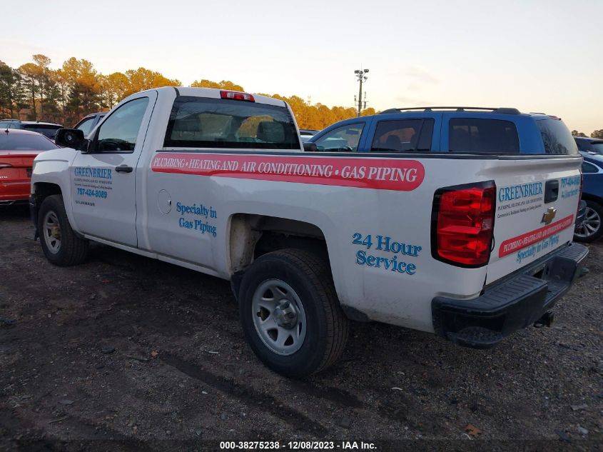 2015 CHEVROLET SILVERADO 1500 WORK TRUCK - 1GCNCPEH1FZ337852