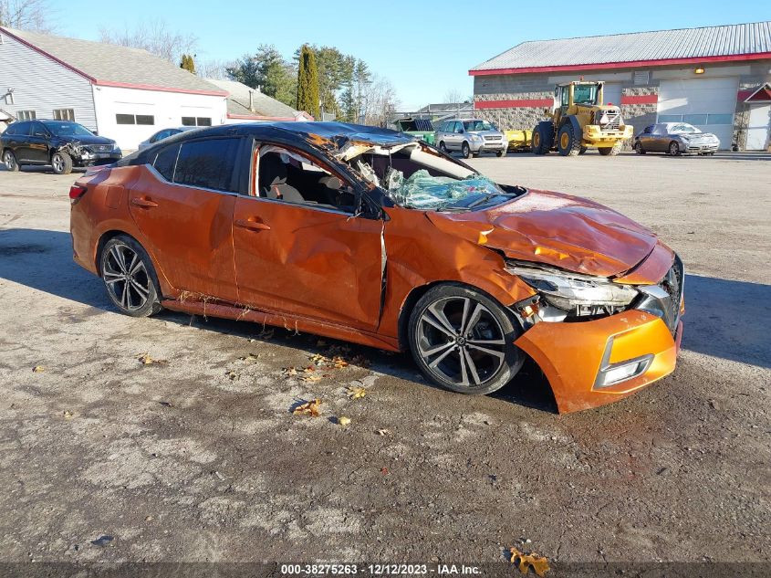 Lot #2539237860 2020 NISSAN SENTRA SR salvage car