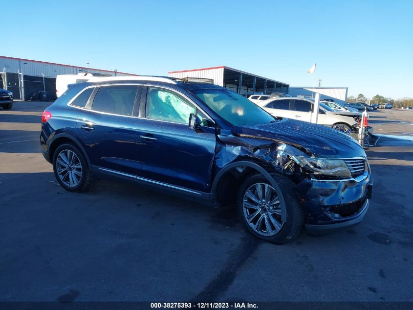 2017 LINCOLN MKX RESERVE - 2LMPJ8LP6HBL38130
