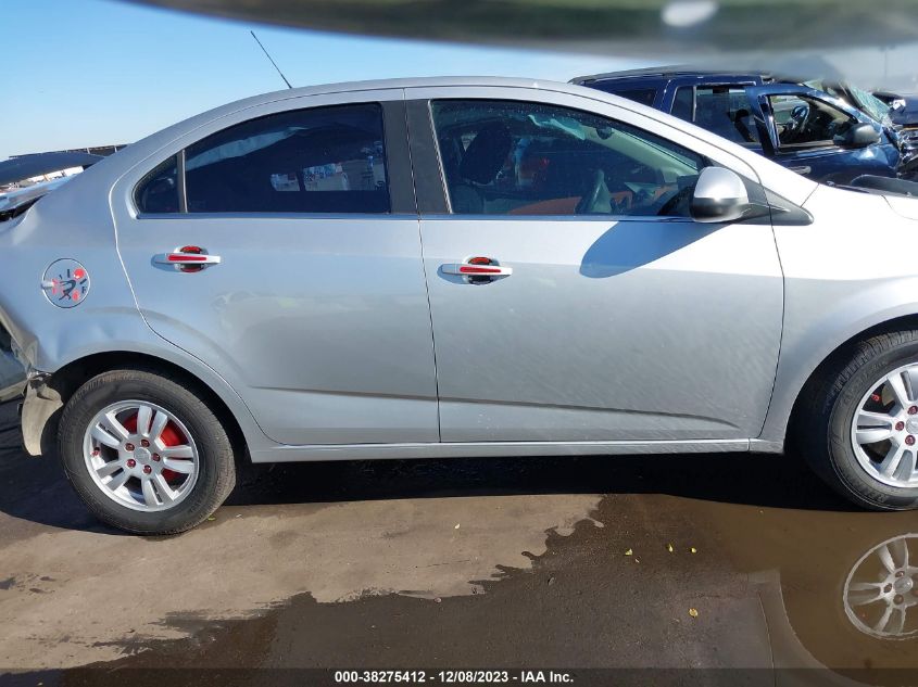 2015 CHEVROLET SONIC LT AUTO - 1G1JC5SH3F4155549