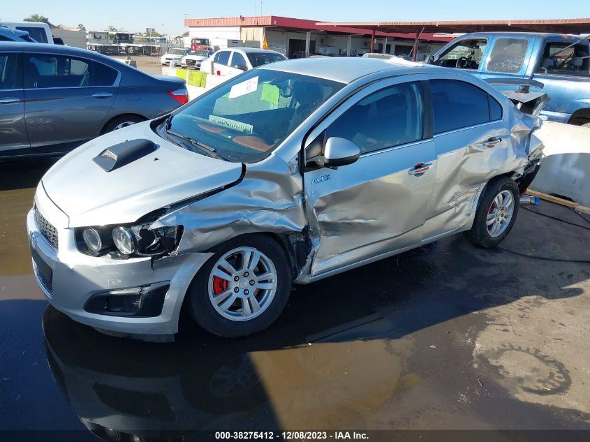 2015 CHEVROLET SONIC LT AUTO - 1G1JC5SH3F4155549