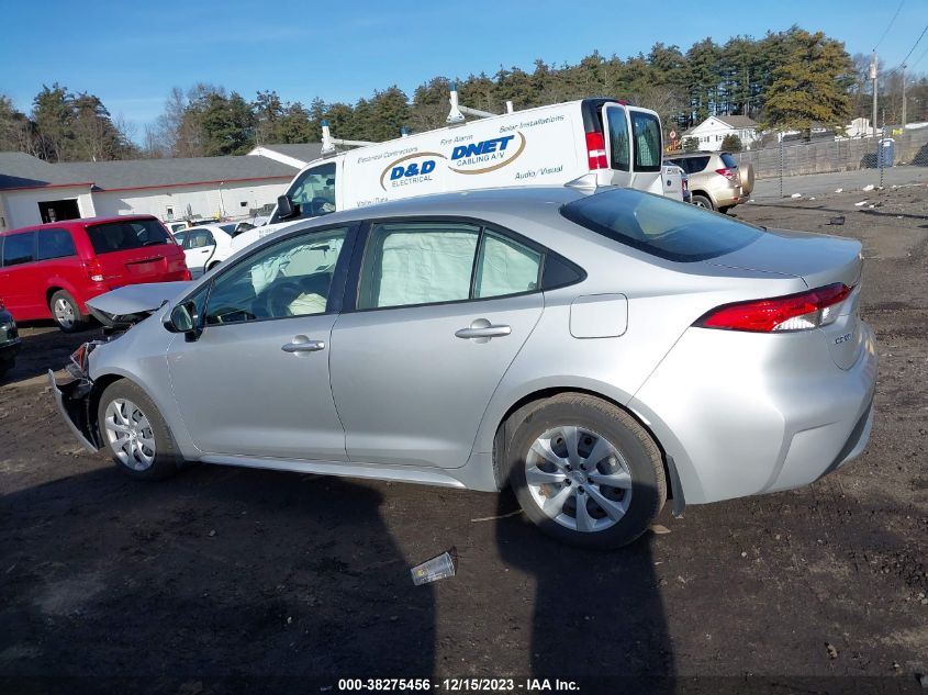 2022 TOYOTA COROLLA LE - JTDEPMAE7NJ222734