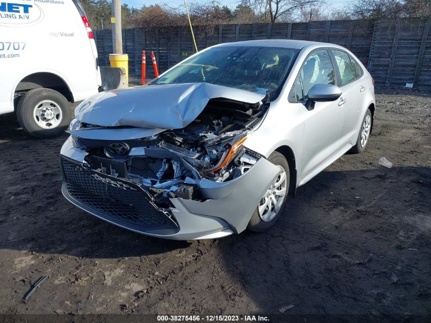 2022 TOYOTA COROLLA LE - JTDEPMAE7NJ222734