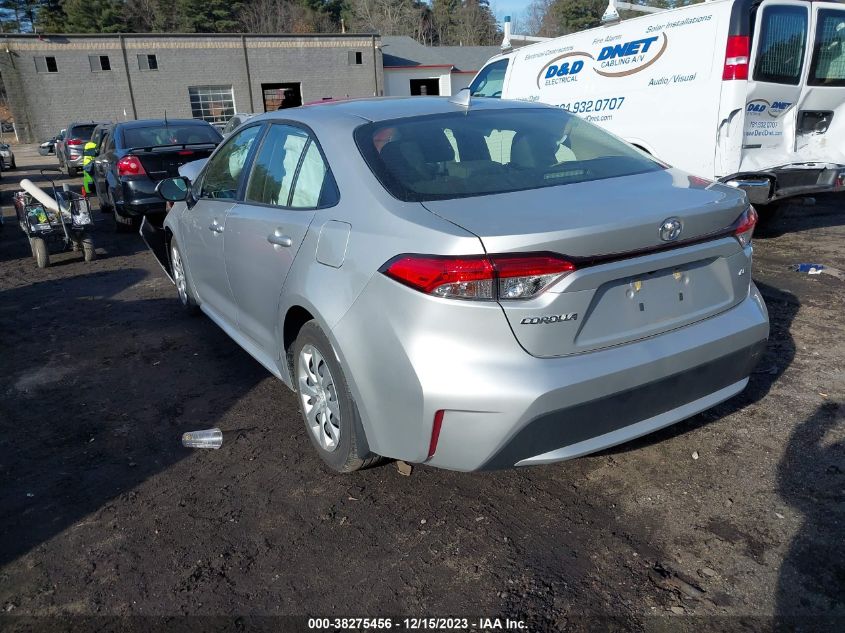 2022 TOYOTA COROLLA LE - JTDEPMAE7NJ222734