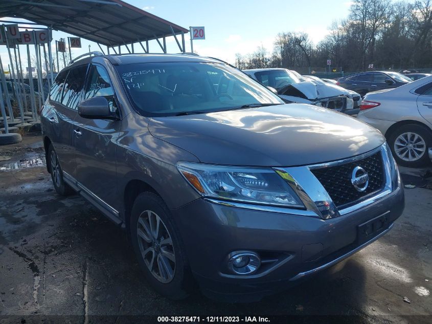 2013 NISSAN PATHFINDER SL - 5N1AR2MM0DC686995