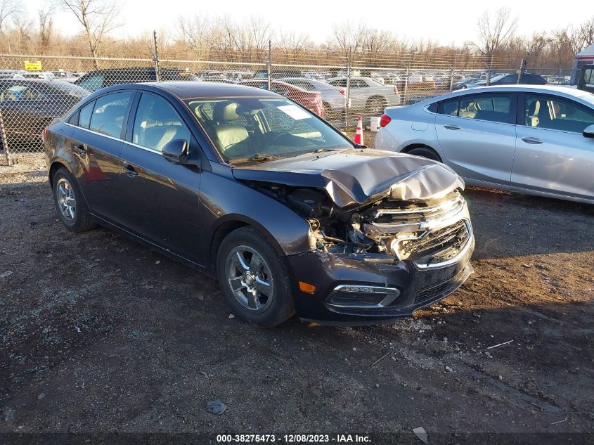 2015 CHEVROLET CRUZE LT - 1G1PE5SB5F7200926