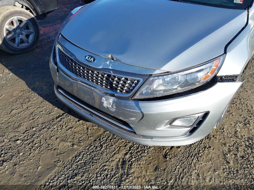 2015 KIA OPTIMA HYBRID - KNAGM4ADXF5087121