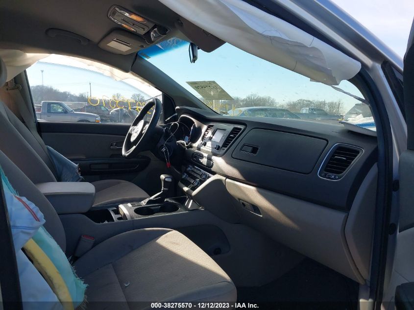 2017 KIA SEDONA L - KNDMA5C12H6258917