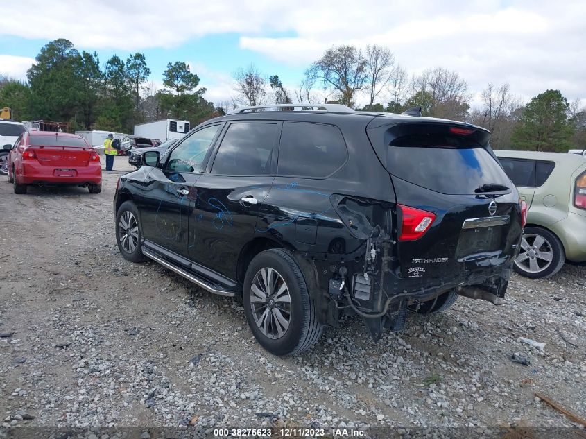 2019 NISSAN PATHFINDER S/SL/SV - 5N1DR2MN7KC593538
