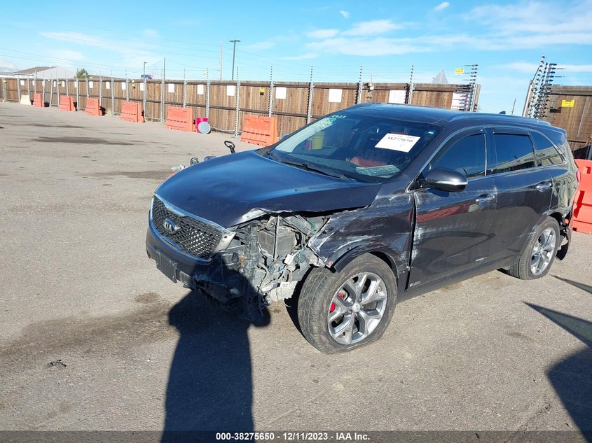VIN 5XYPKDA50HG260642 2017 KIA SORENTO SX/SX LIMITED