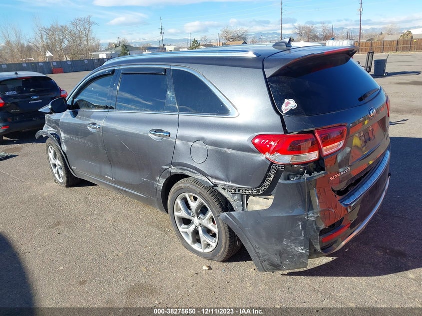 VIN 5XYPKDA50HG260642 2017 KIA SORENTO SX/SX LIMITED