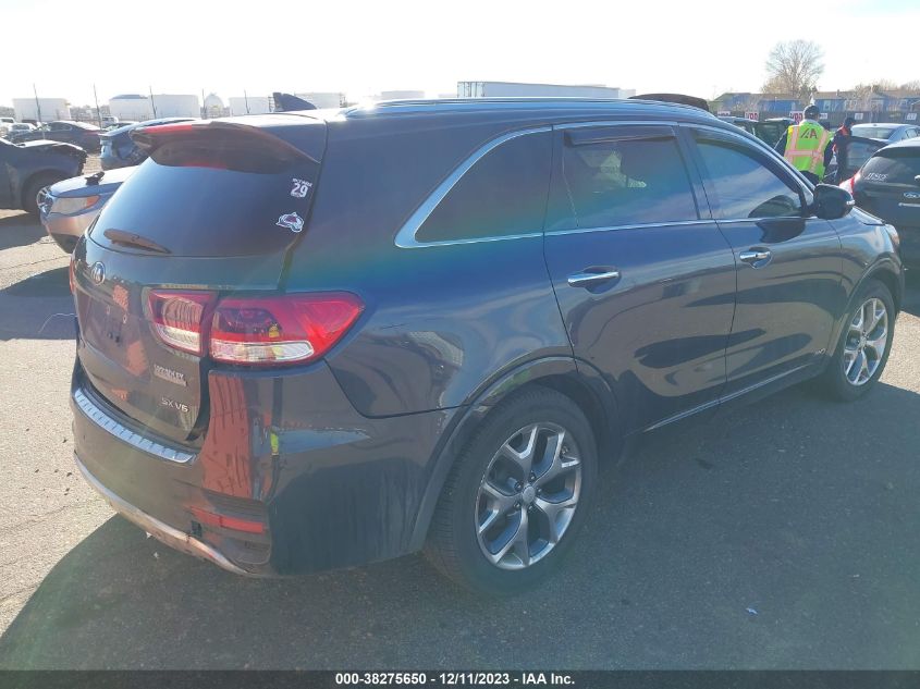 VIN 5XYPKDA50HG260642 2017 KIA SORENTO SX/SX LIMITED