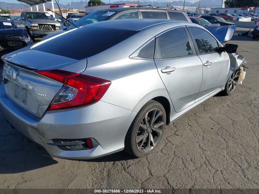 VIN 2HGFC2F88LH538103 2020 HONDA CIVIC SPORT