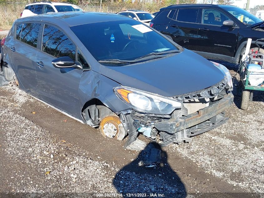 2016 KIA FORTE 5-DOOR SX - KNAFZ5A3XG5494481