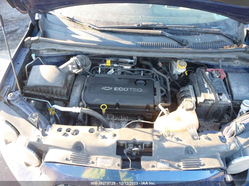 2014 CHEVROLET SONIC LT - 1G1JC5SH2E4192445