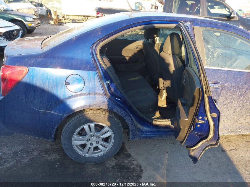 2014 CHEVROLET SONIC LT - 1G1JC5SH2E4192445