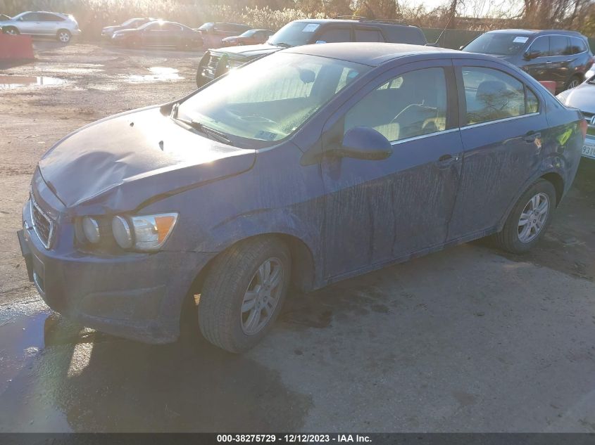 2014 CHEVROLET SONIC LT - 1G1JC5SH2E4192445