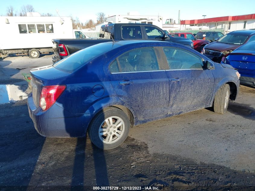 2014 CHEVROLET SONIC LT - 1G1JC5SH2E4192445
