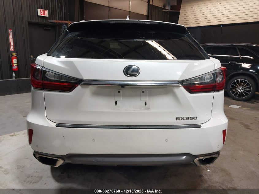 2016 LEXUS RX 350 - JTJBZMCA4G2004686